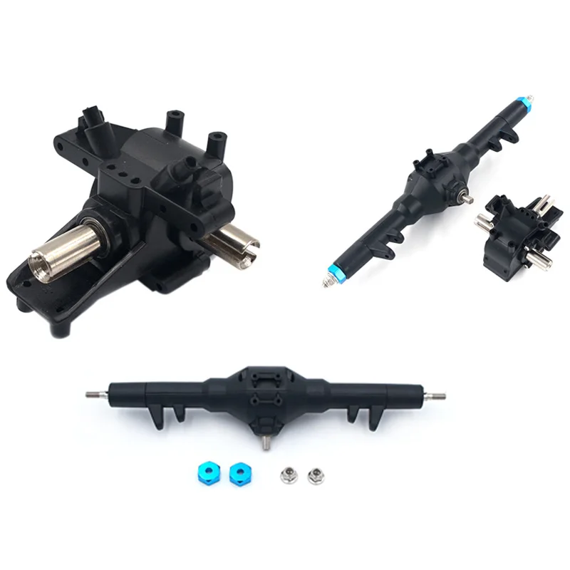 

Metal Differential Gear Front Rear Wave Box Hydraulic Transmission Box RC Car Accessories for WLtoys 12428 12423 Upgrade Parts