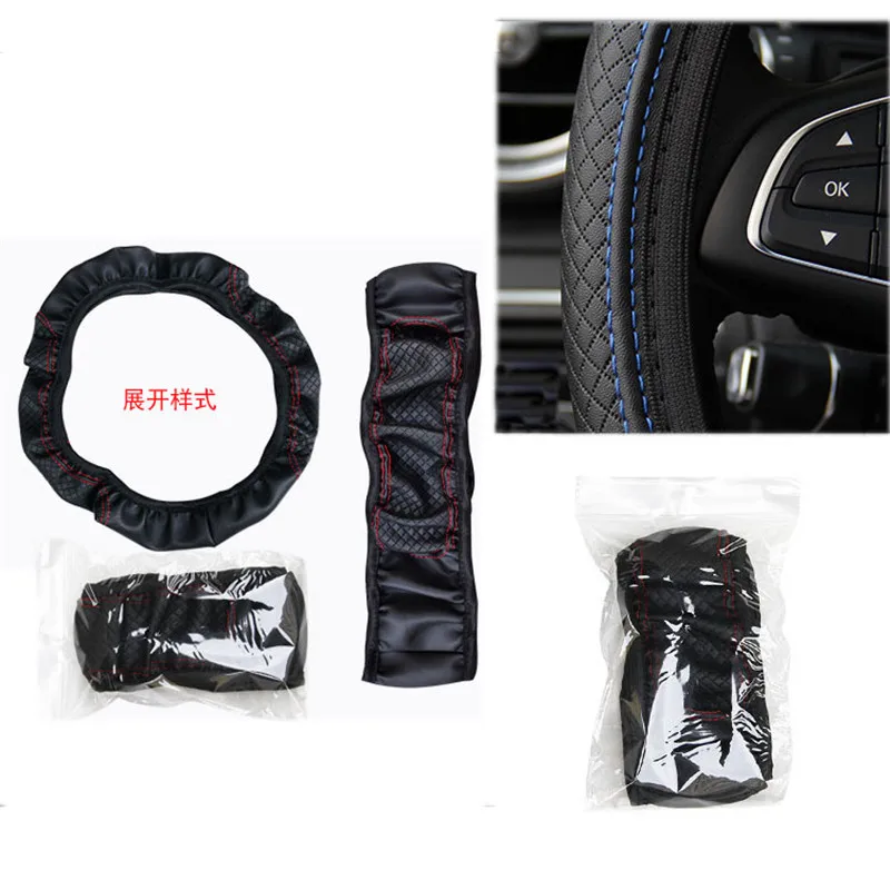 Чехол рулевого колеса автомобиля 36 39 см для Kia Ceed Sportage Rio 3 4 K2 K3 Sorento Cerato Picanto Optima Soul