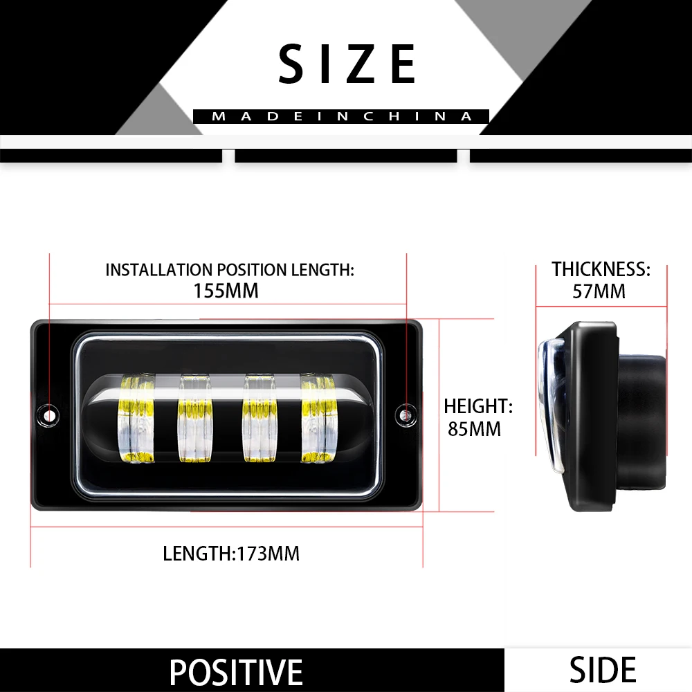 Противотуманные фары в сборе светодиодные передние противотуманные для lada 2110 -2117