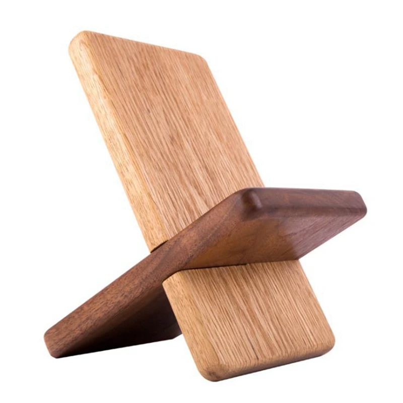 

Solid Wood Earphone Shelf Wooden Headset Hanger Desktop Display Bookshelf Multifunctional Storage