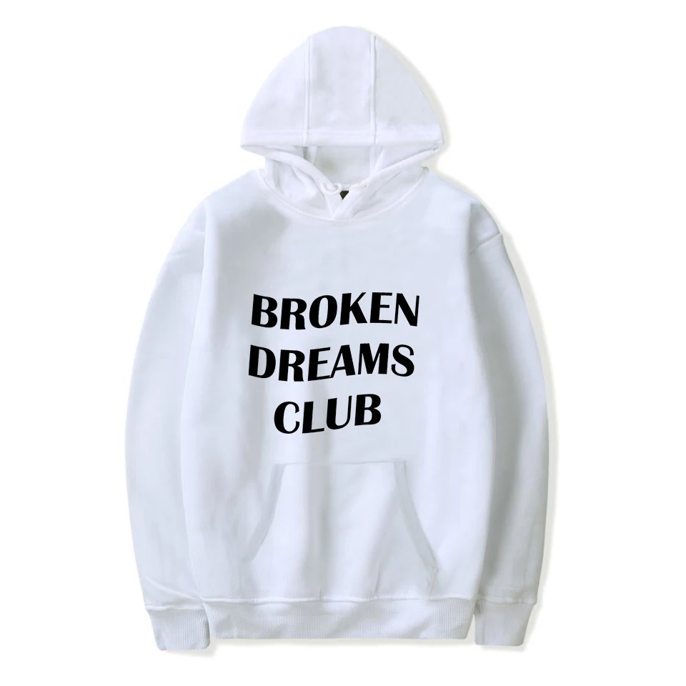 Модные популярные новые Клубные худи Broken Dreams для мужчин и женщин модная