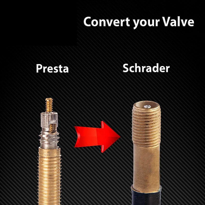 5 шт. Алюминий сплав велосипед переходника клапана ниппелем заглушки адаптер