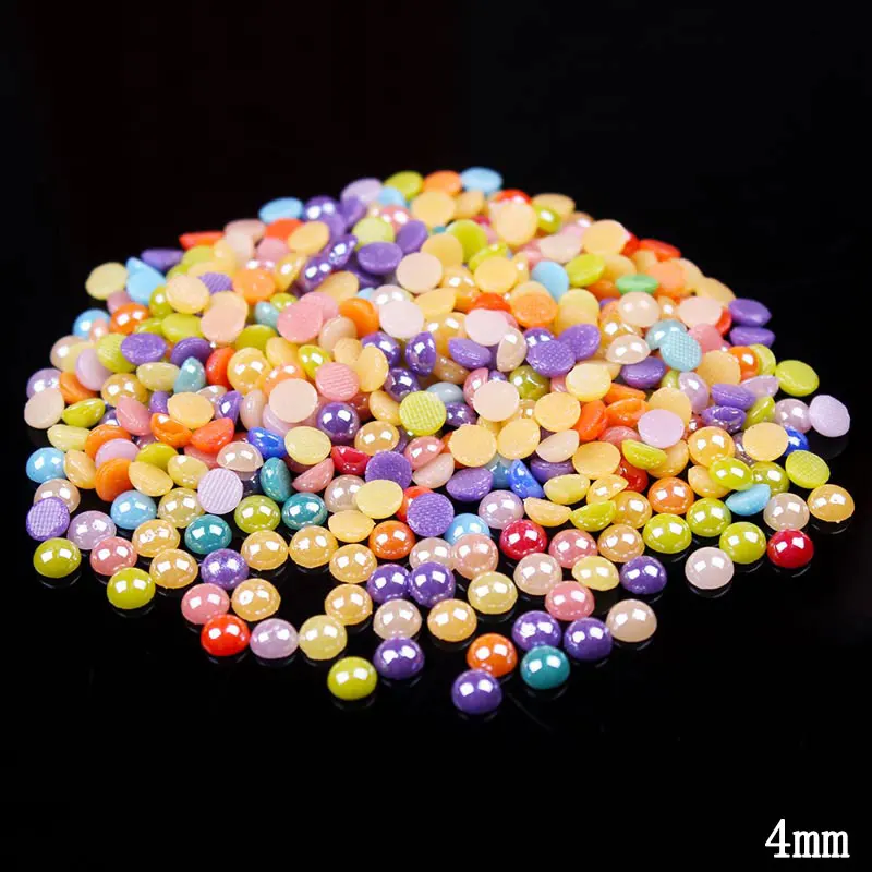 Круглые керамические Стразы разноцветные полукруглые жемчужины стразы сделай