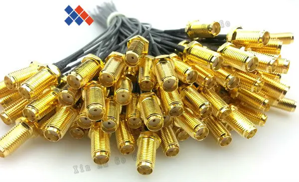 

20pcs SMA female pigtail cable with 20CM 1.13 cable Modified the router cable