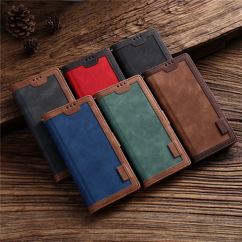 

Magnetic Leather Case For RedMi Note 9 9S 8T 8 7 K30 K20 Pro 9A 9C Wallet Card Cover XiaoMi Mi 10 Pro POCO X2 A3 CC9E Coque Etui