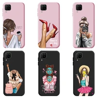 Phone Case For Huawei P40 Lite Nova TPU Silicone Back Cover For Huawei P40 Lite P40Lite Cases Soft Fundas Coque