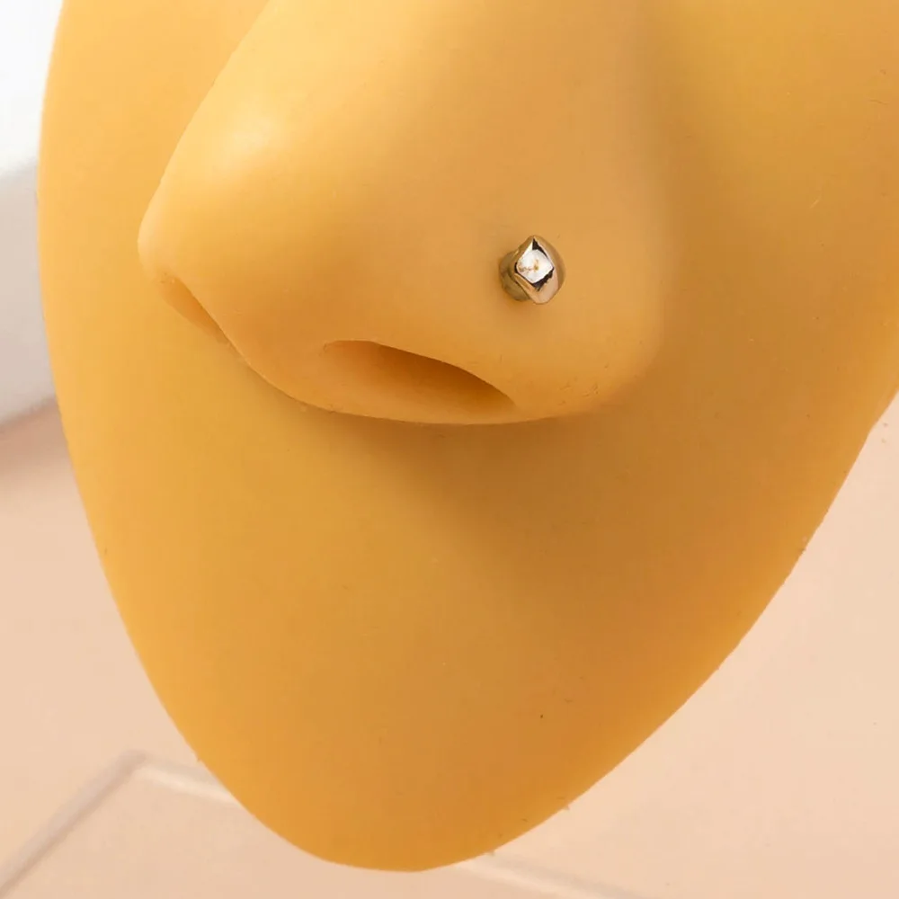 

1PC Fake Cheater Non Pierced Magnetic Ear Lip Nose Ring Stud Body Jewelry No Piercing Magnetic Tunnel Plugs Earring