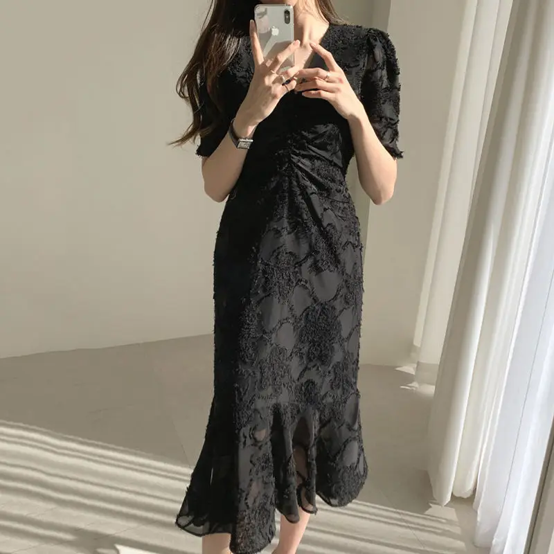 

Summer dress 2021 new long skirt platycodon grandiflorum minority white sweet salt dress super fairy sen