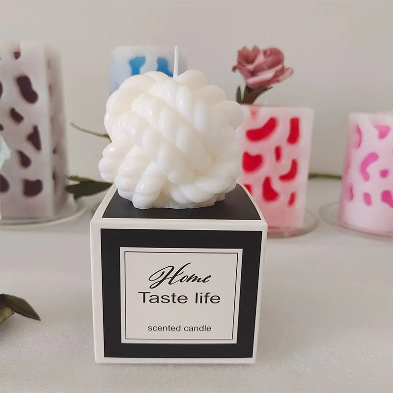 Декоративные Ароматические свечи с пряжкой в Корейском стиле милые