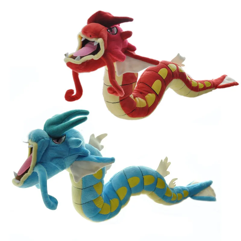 

Limited Pokemon Plush Toys Peluche Gyarados Blue And Red Cartoon Animal kawaii Room Decor Dolls Christmas Gifts For Childre
