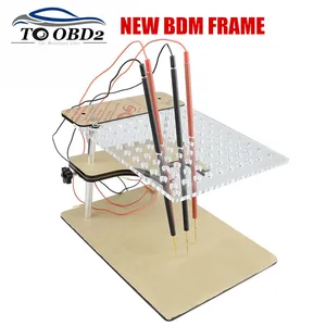 Новейшая светодиодный ная Рамка BDM 2 в 1 с сеткой и 4 зондовыми ручками для FGTECH BDM100 V2 7,020 5,017, программатор ЭБУ