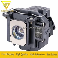 replacement elpl57 v13h010l57 projector lamp with cage for epson eb 440w eb 450w eb 450wi eb 455wi eb 460 with 180 days warranty