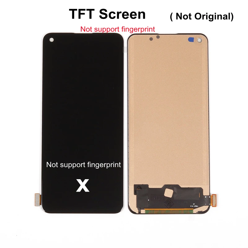 6 4 tft for realme 8 pro lcd display touch panel screen digitizer assembly for oppo realme 8 pro rmx3081 lcd free global shipping