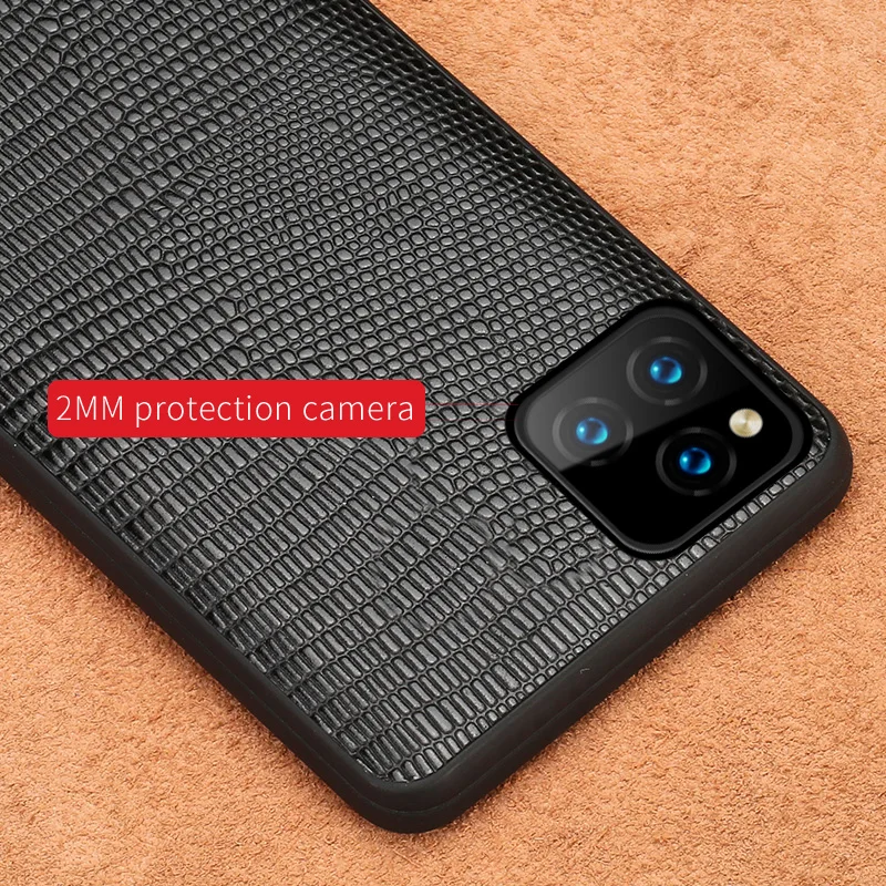 Чехол для телефона из натуральной кожи для iphone 11 pro 11 11max текстура кожи ящерицы задняя крышка для iphone 6 6S 7 8 Plus X 5 5S SE чехол s