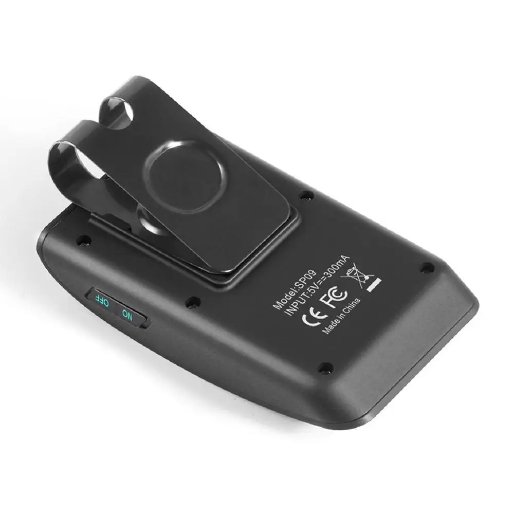 Sp09 Sun Visor Car Hands-Free Call Receiver Support Dual Connection One-Click Answer Built-In 550Mah Lithium Battery | Автомобили и