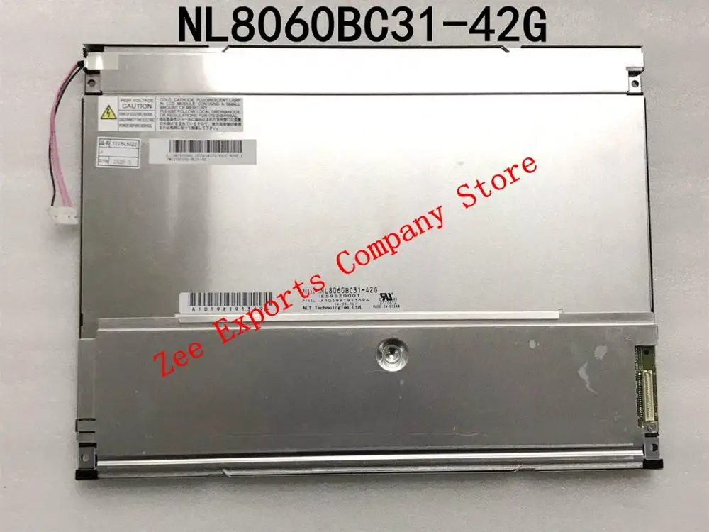

12.1 Inch LCD NL8060BC31-42 NL8060BC31-42G new&A+ Grade 100% tested Original for Industrial Equipment in stock