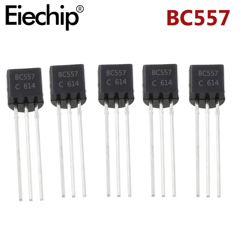 

50pcs BC557 TO-92 Transistor NPN New Original