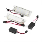 2x для Alfa Romeo 147 156 159 166 Brera Giulietta MiTo Spider автомобильный Luz светодиодный номерной знак светильник лампы автомобильные аксессуары