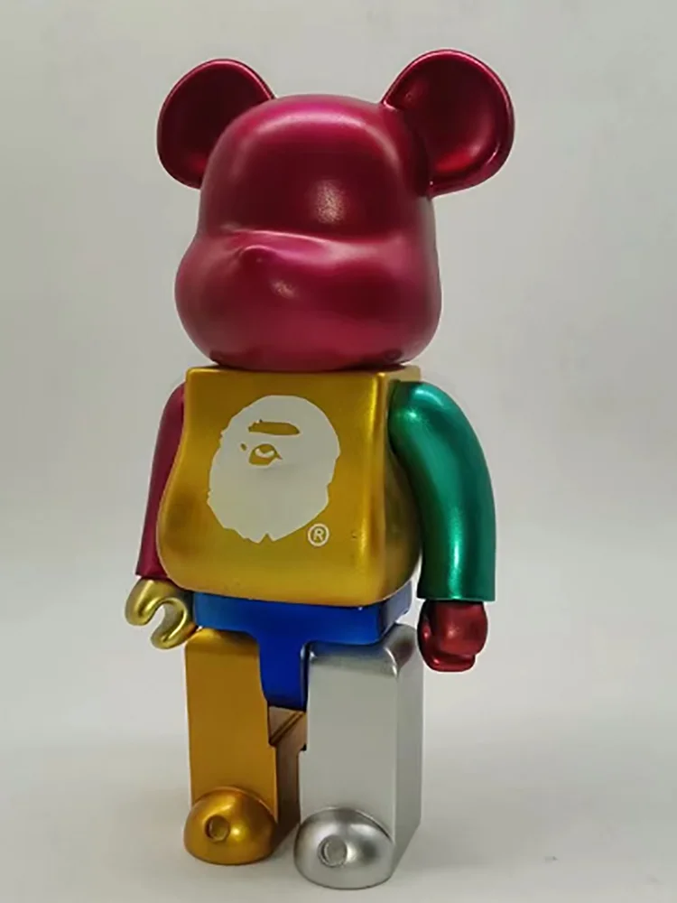 

Bearbricklys 28cm 400% Bear&bricklys Toy Blocks Bear Toy Action Toy Figures Garage Kits Dolls Kids Toys