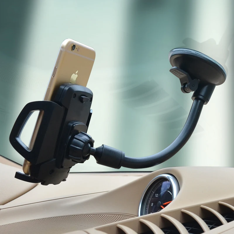 

Universal Cell Phone Holder In Car Stand Long Arm Mobile Support for iphone accessories huawei samsung xiaomi Telephone Mount
