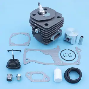 47 мм Комплект прокладок поршня цилиндра для Husqvarna 357 359 357XP бензопилы газовый фильтр штекер игольчатый подшипник 537 15 73 02