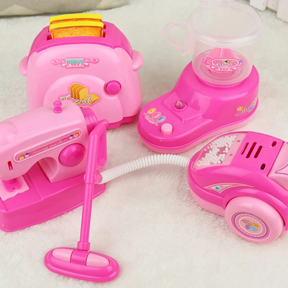 

1pc Children Mini Educational Kitchen Toys Household Appliances Simulated for Girls (Blender without Battery Random Color)