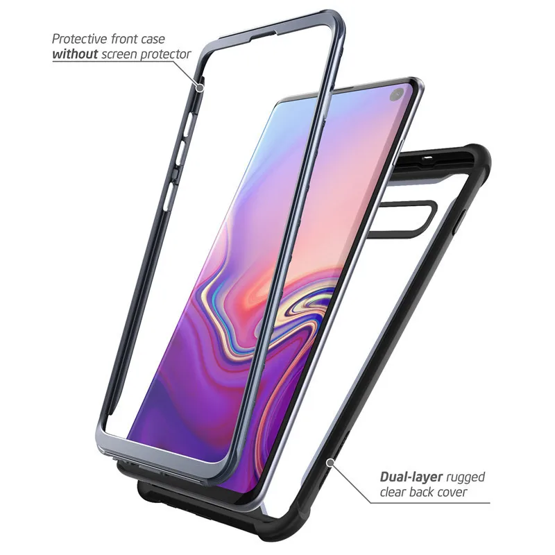 i blason for samsung galaxy s10 case 6 1 inch ares full body rugged clear bumper cover without built in screen protector free global shipping