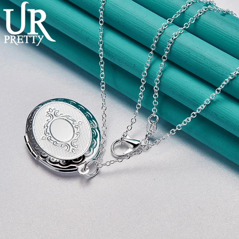 Карманные часы с овальной фоторамкой 16/18/20/22/24/26/28/30 дюймов | Украшения и