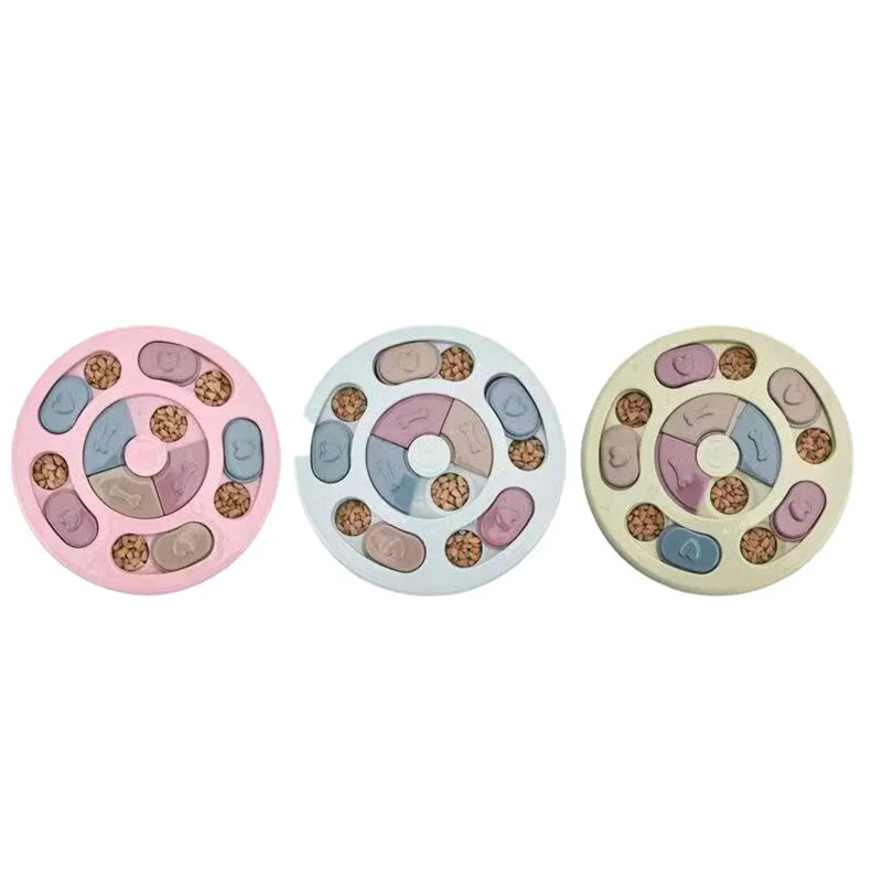 Игрушки-головоломки для собак увеличение IQ Интерактивная медленно дозирующая