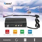 Full HD 1080P DVB-T2 тюнер TV Box DVB T2 спутниковый декодер поддержка Wifi Usb2.0 HDMI-совместимый ТВ-приемник DVBT2 тюнер