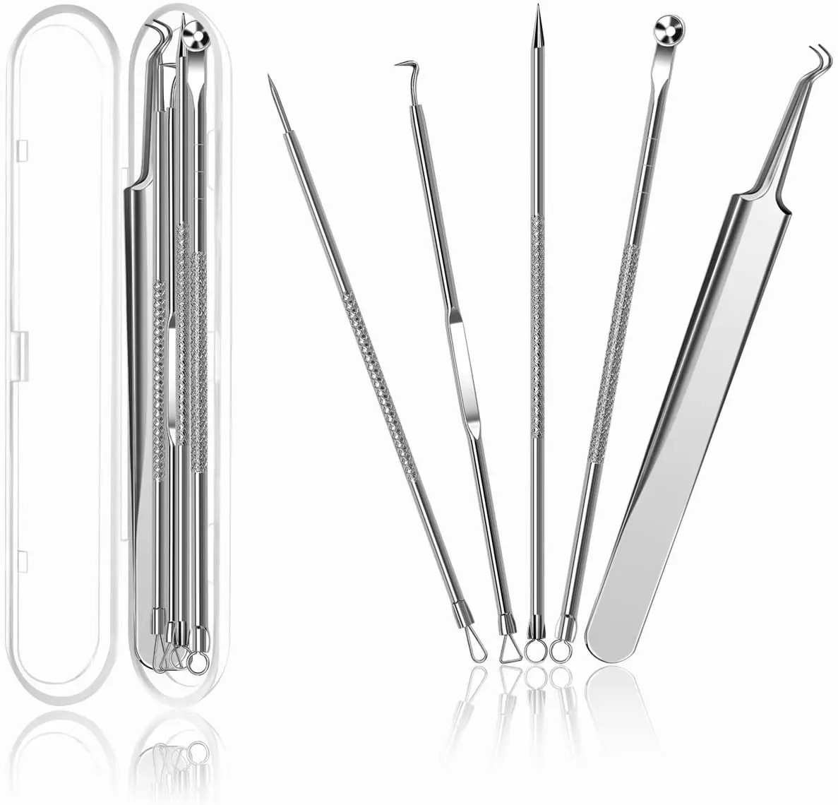 

Musment 5PCS Blackhead Remover, Pimple Tool Kit, Acne Tools