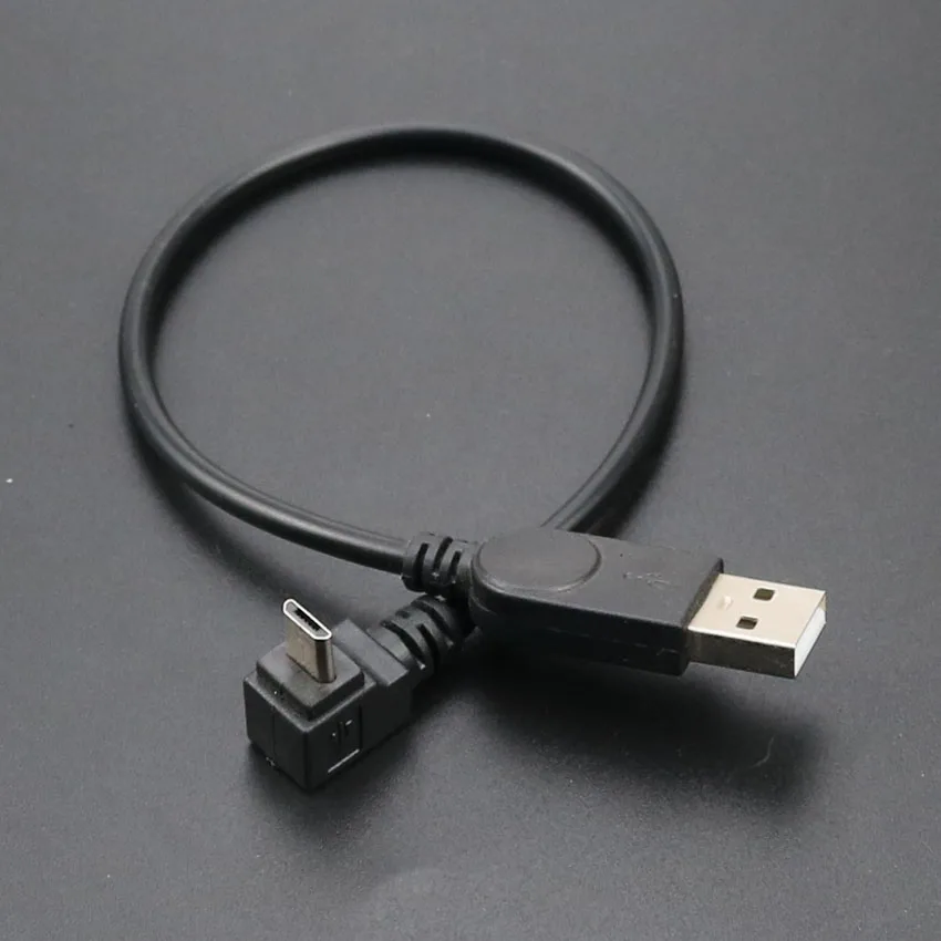 Кабель YuXi для передачи данных и зарядки с углом 90 градусов штекер Micro USB/USB 2 0 A |