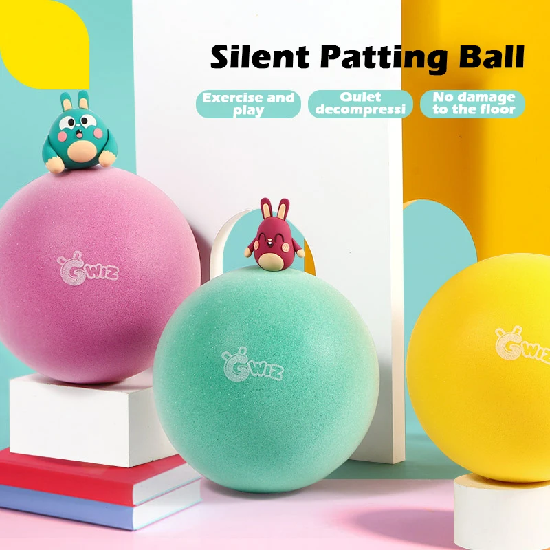

Silent Playground Ball Three Color Children Ball Toy Soft And Elastic Does Not Hurt The Floor Decompression Artifact