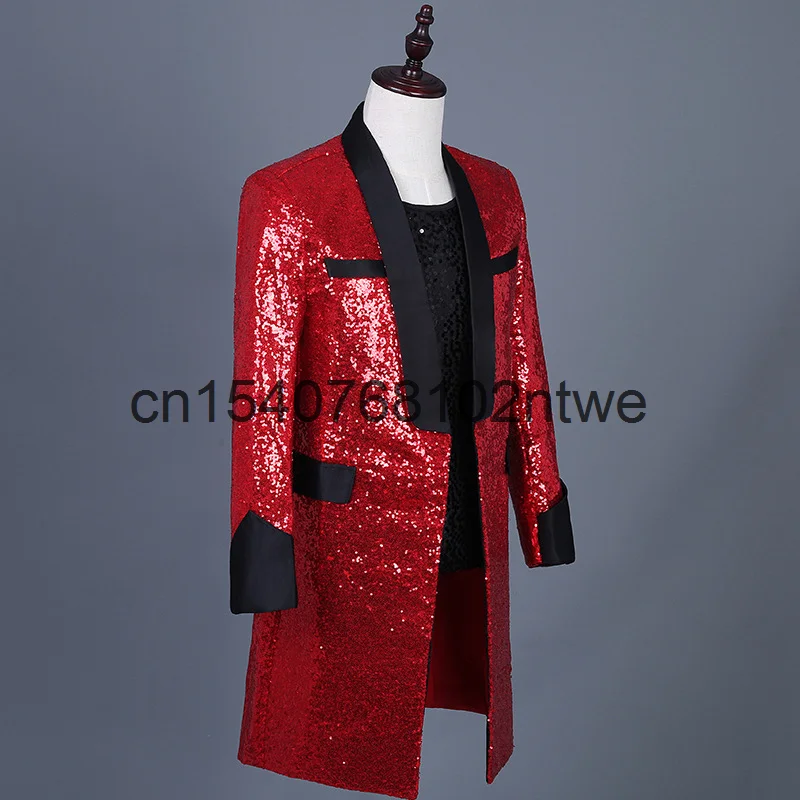 

Мужской повседневный костюм, пиджак средней длины, одежда для выступлений и гостей, Новинка лета 2021