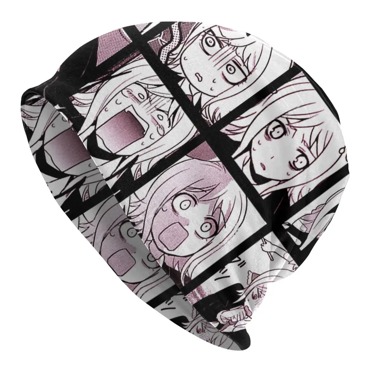 

Шапка-пуловер Danganronpa, трикотажная шапка риота манга, Удобная шапка для видеоигр, для взрослых мужчин и женщин