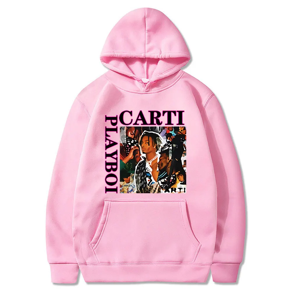 Мужская/Женская толстовка Playboi Carti осенняя Повседневная Толстовка с графическим