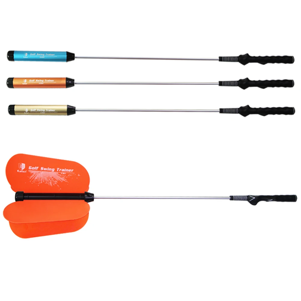 

1Set Golf Power Resistance Swing Fan Golf Club Swing Trainer Power Resistance Practice Golf Swing Training Aid Swing Trainer