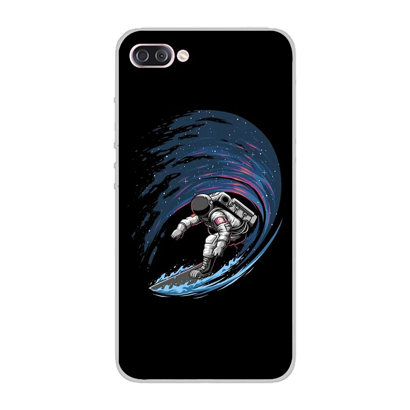 Ciciber космическое звездное небо Луна Чехол для ASUS ZenFone Live L1 V 3 GO Zoom S MAX Lite Plus Pro M1 LI