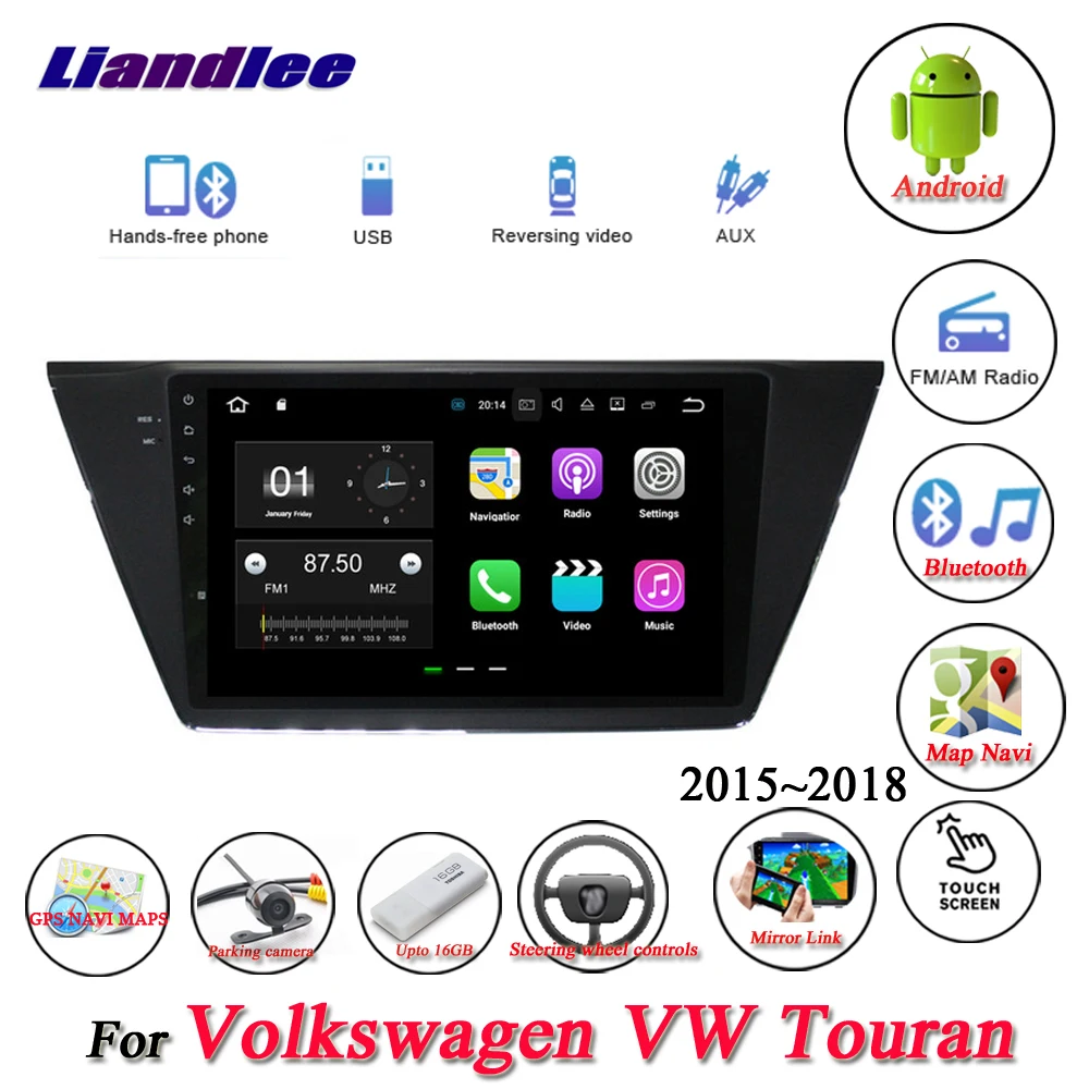 

Car Android Multimedia System For VW Touran 2015-2018 Radio Player USB GPS Wifi Navigation HD Stereo Screen