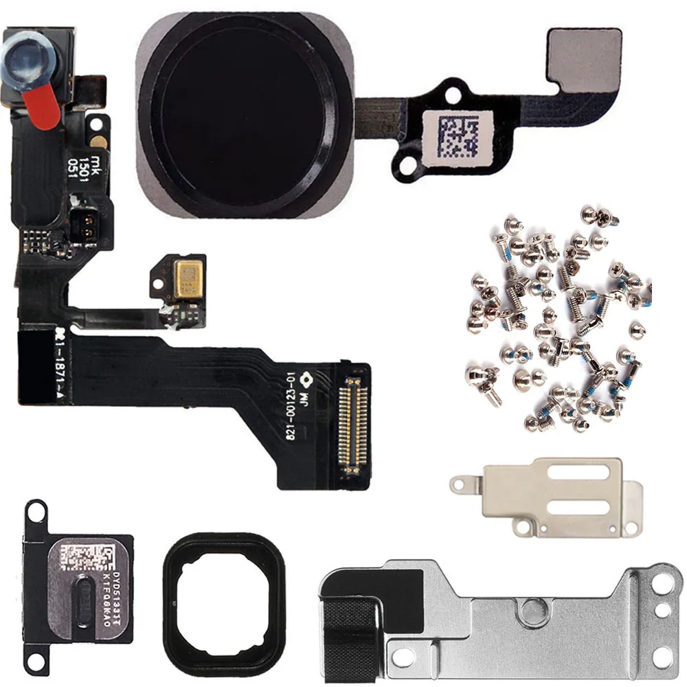 Мелкие детали для ЖК-экрана кнопка домой гибкий кабель наушников полный комплект