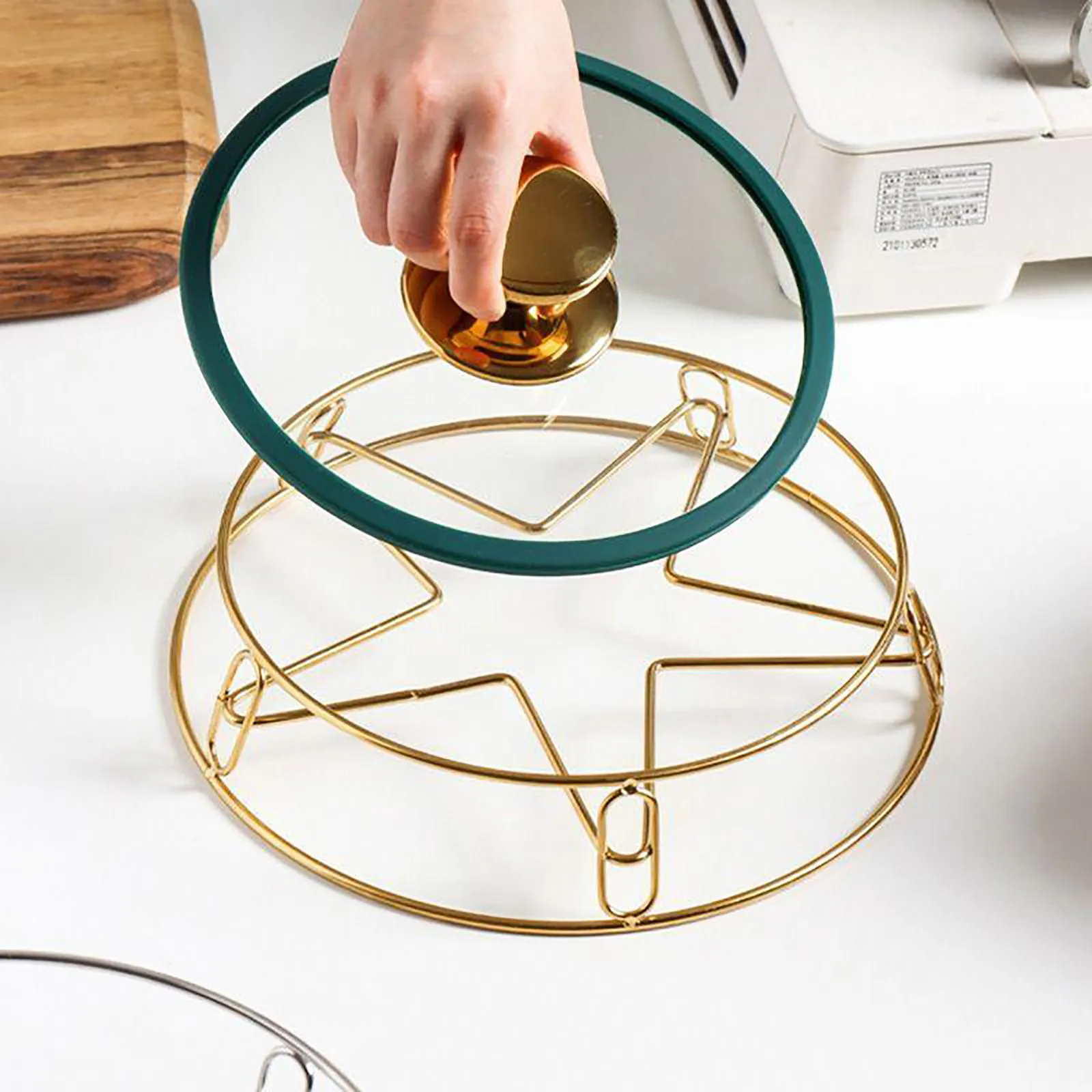 

Multi Functional Pot Trivets Round Steaming Rack Anti-scalding Pot Pad Rack Stainless Steel Pot Rack Household Kitchen Storage