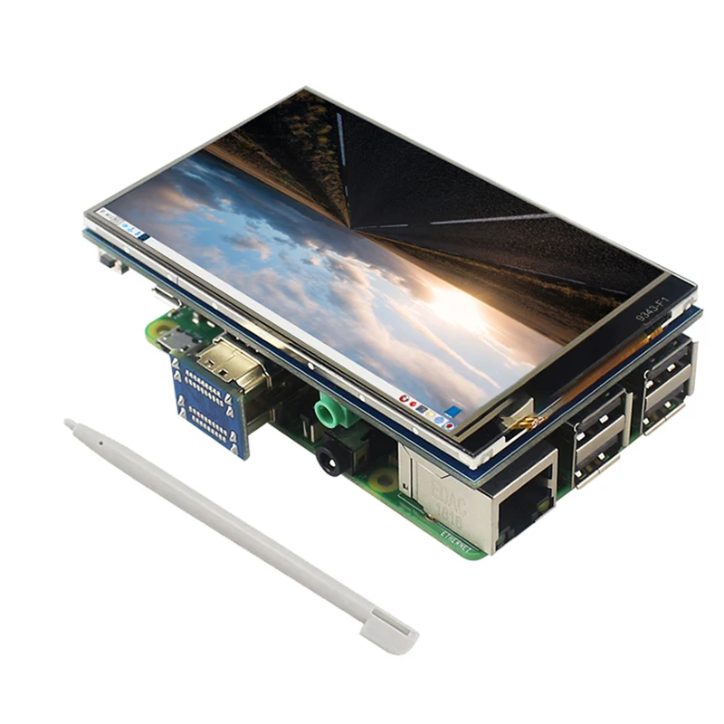 Для Raspberry Pi ЖК сенсорный экран 4 дюйма 800x480 IPS HDMI совместимый дисплей лучше чем 3 5