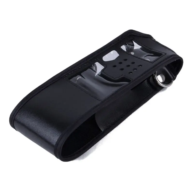 Новый удлиненный кожаный мягкий чехол для Walkie Talkie сумка Baofeng UV 5R 3800mAh портативное