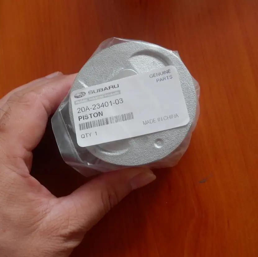 GENUINE PISTON ONLY Поршневой комплект 67 мм STD для Робин SUBARU EX17 EX21 EP17 EK17 MK200 и многое другое 6.0HP 4 тактный двигатель KOLBEN кольца PIN клипы 20A-23401-03 - Цвет: GENUINE PISTON ONLY
