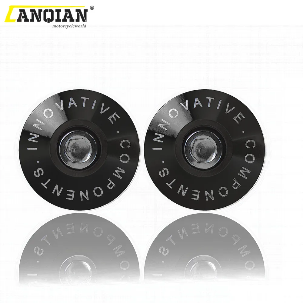 Руль мотоцикла колпачок ручка бар концы стопор против скольжения ручки для suzuki