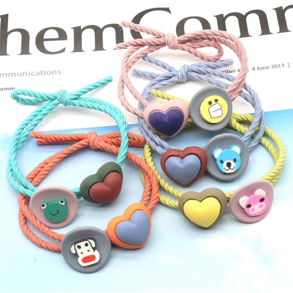 Кожаный ремешок для волос с рисунком из мультфильма маленький кожаный чехол