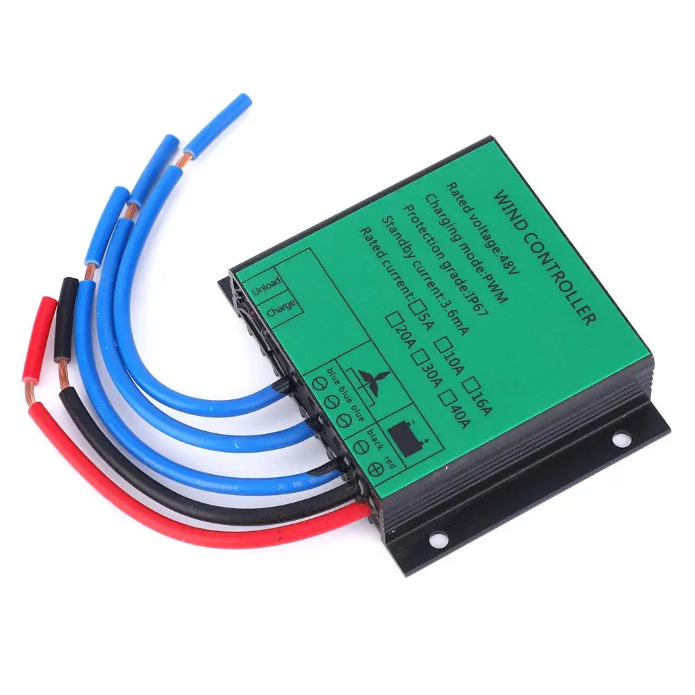 Waterproof Wind Generator Controller PWM Aluminium Alloy with Light-Emitting Diode 48V 600W 15A | Строительство и ремонт