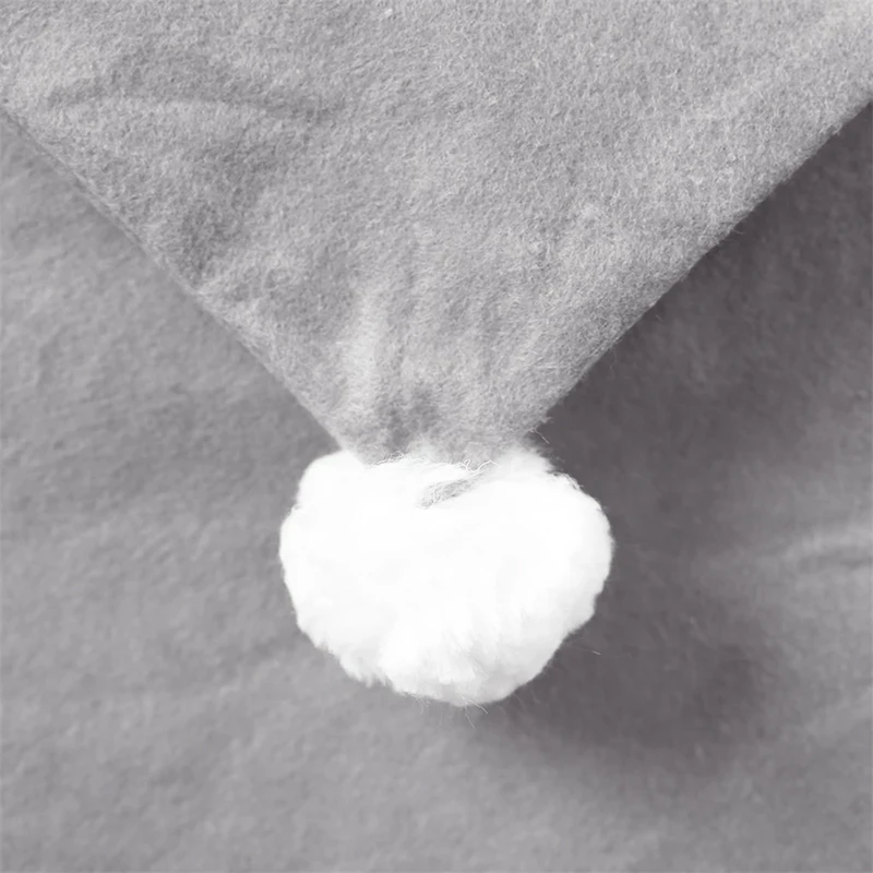 4 предмета в комплекте одежда для нового года и Рождества модные украшения серый