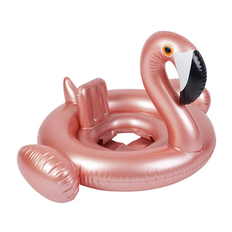 

Inflat Flamingo Swim Ring Baby Flamingo Pool Float Inflatable Circle Swan Kid Swim Ring Pool Toy Babi Float Swimming Pool