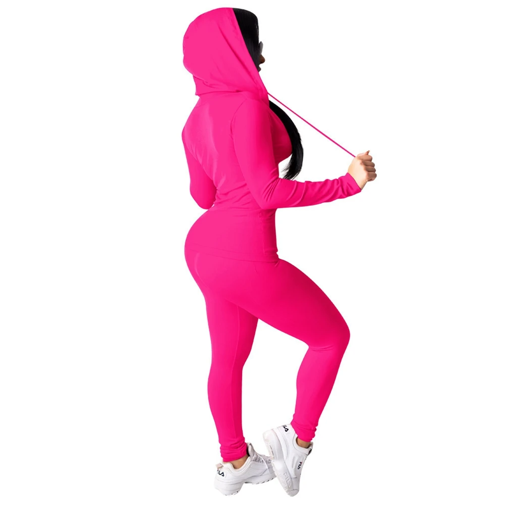 

Women Tracksuits 2 Piece Outfits Sets Zipper Long Sleeve Top Pants Sweat Suit Two Piece Set Plus Size Clothing Set Tracksuit